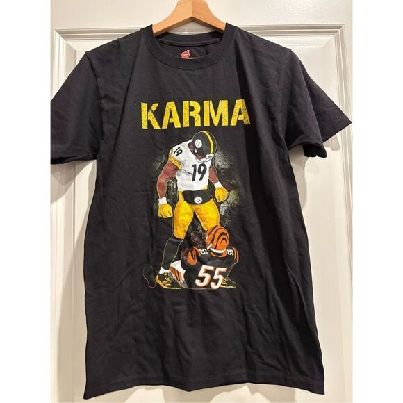 Steelers Karma T-shirt size Small - Picture 1 of 2